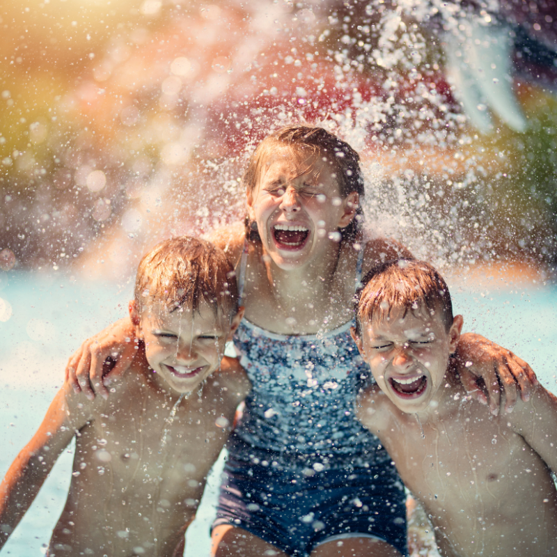 2 Acre Water Park at Pecan Valley Resort